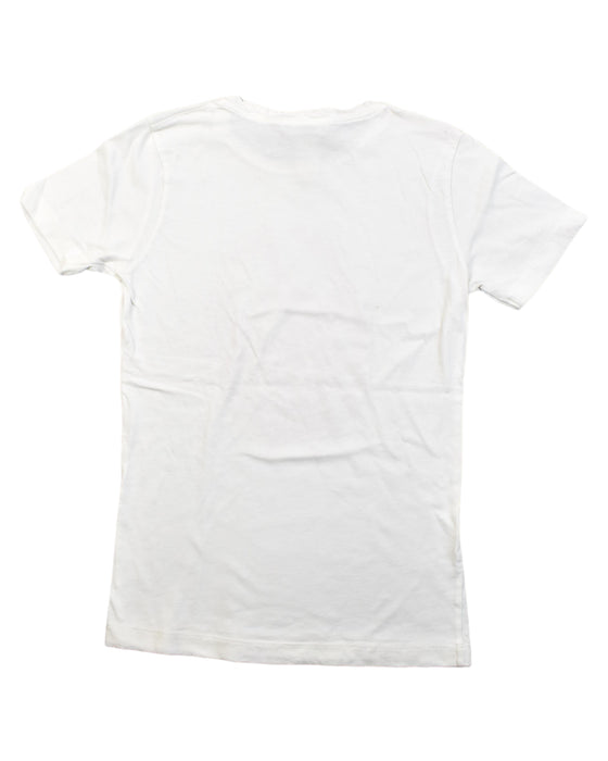 A White T Shirts from Bonpoint in size 8Y for girl. (Back View)