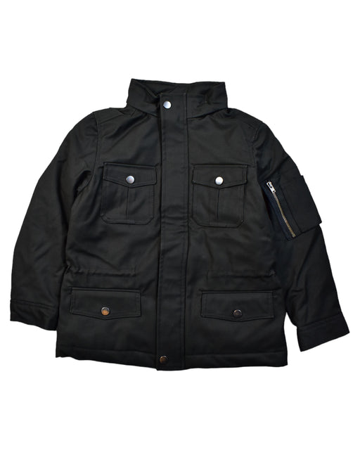 A Black Coats from Bonpoint in size 6T for boy. (Front View)