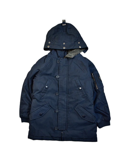 A Blue Coats from Bonpoint in size 8Y for boy. (Front View)