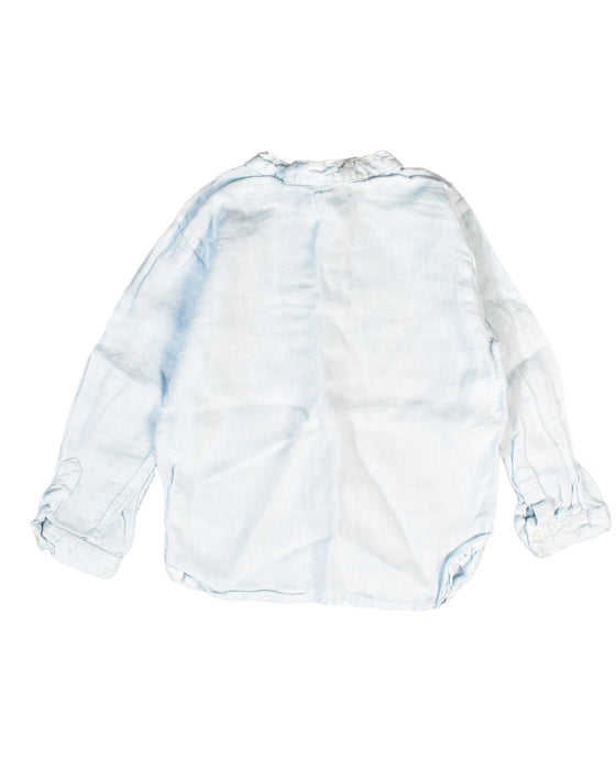 A Blue Long Sleeve Tops from Bout'Chou in size 3T for boy. (Back View)