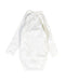 A White Bodysuits from Petit Bateau in size 6-12M for neutral. (Back View)