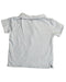 A Grey Short Sleeve Polos from Babidu in size 3T for boy. (Back View)