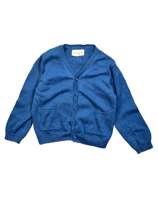A Blue Cardigans from Arsène et les pipelettes in size 2T for girl. (Front View)