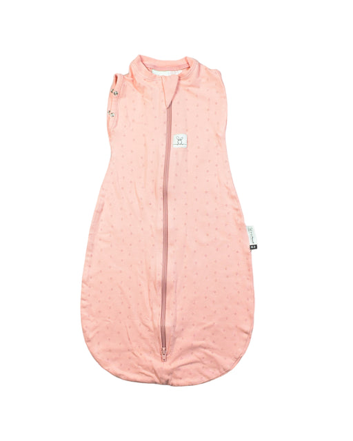 A Pink Sleepsacs from ErgoPouch in size 0-3M for girl. (Front View)