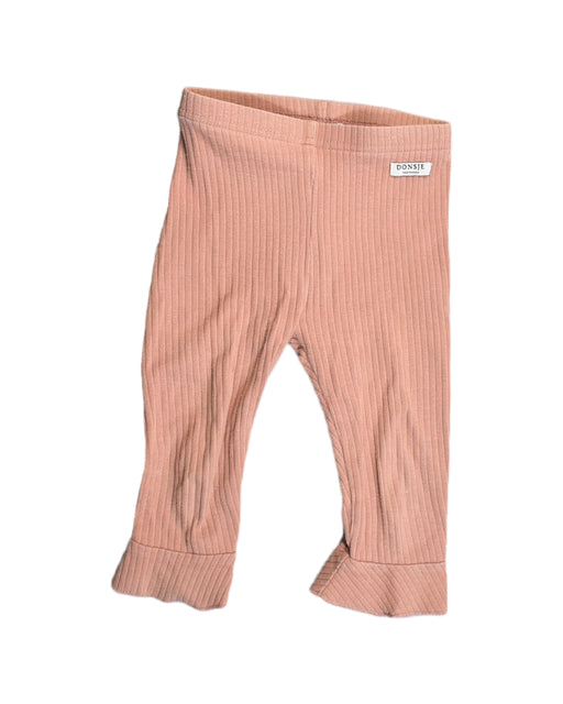 A Pink Leggings from Donsje in size 12-18M for girl. (Front View)