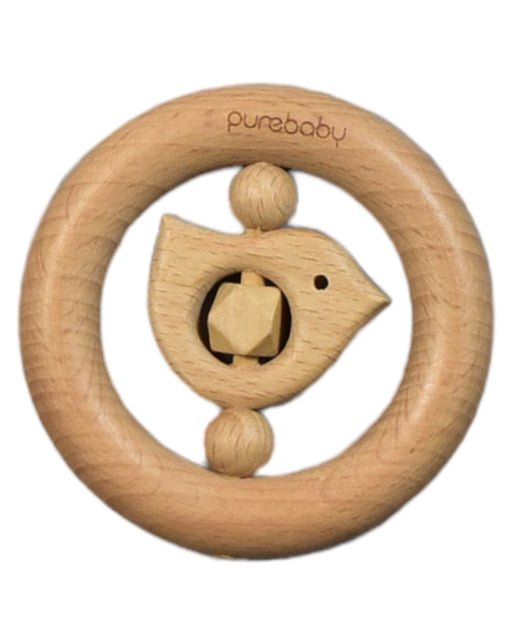 A Brown Wooden Toys from Purebaby in size O/S for neutral. (Front View)