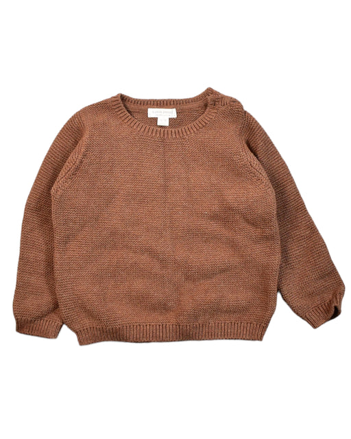 A Brown Knit Sweaters from Baby by David Jones in size 12-18M for boy. (Front View)