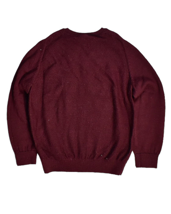 A Burgundy Sweatshirts from Bonpoint in size 3T for boy. (Back View)