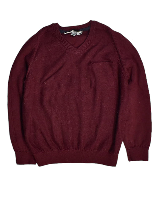 A Burgundy Sweatshirts from Bonpoint in size 3T for boy. (Front View)