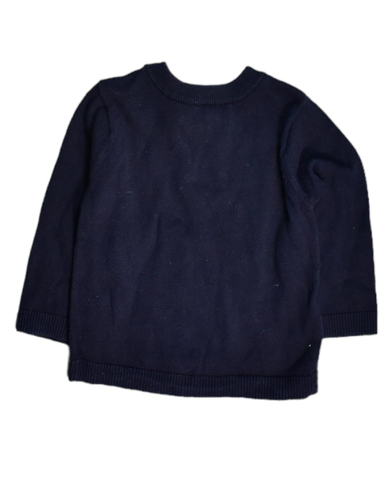 A Blue Knit Sweaters from Jacadi in size 12-18M for boy. (Back View)
