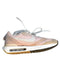 A Pink Sneakers from Nike in size 12Y for girl. (Front View)