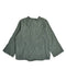 A Green Long Sleeve Shirts from Bonton in size 4T for boy. (Back View)