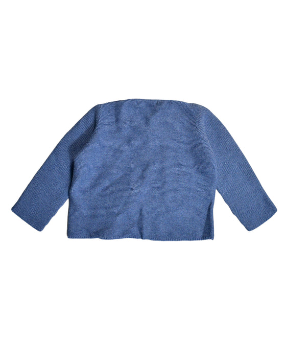 A Navy Cardigans from Babidu in size 4T for girl. (Back View)