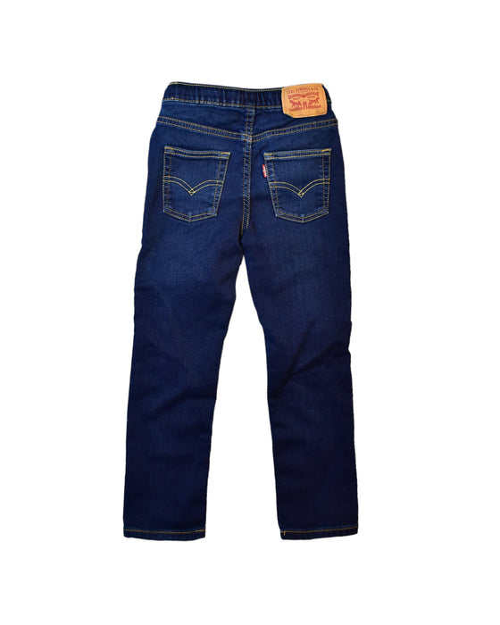 A Blue Jeans from Levi's in size 4T for girl. (Back View)