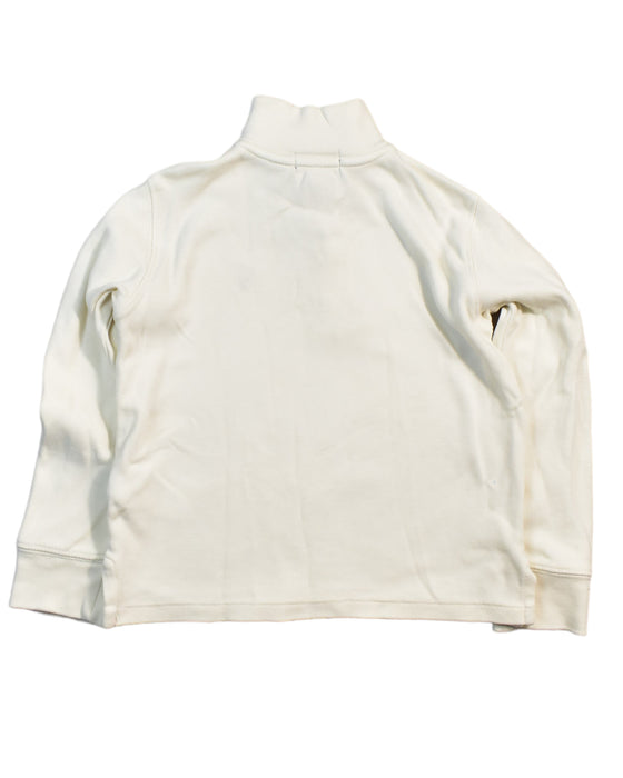 A White Sweatshirts from Polo Ralph Lauren in size 5T for boy. (Back View)