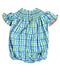 A Blue Bodysuits from Classic Whimsy in size 0-3M for girl. (Back View)