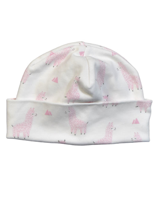 A Pink Beanies from Kissy Kissy in size S for girl. (Front View)