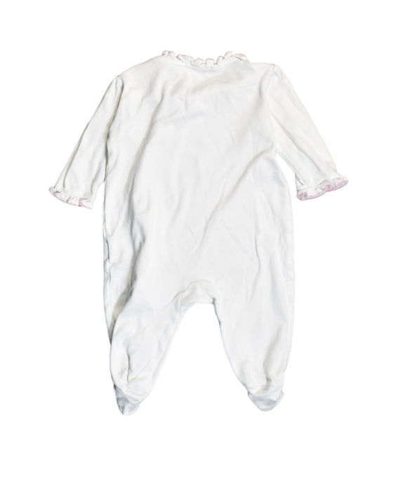 A White Jumpsuits from Kissy Kissy in size 3-6M for girl. (Back View)