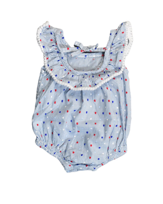 A Blue Bodysuits from Cat & Jack in size 0-3M for girl. (Back View)