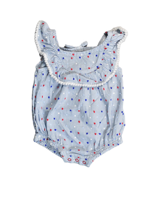 A Blue Bodysuits from Cat & Jack in size 0-3M for girl. (Front View)