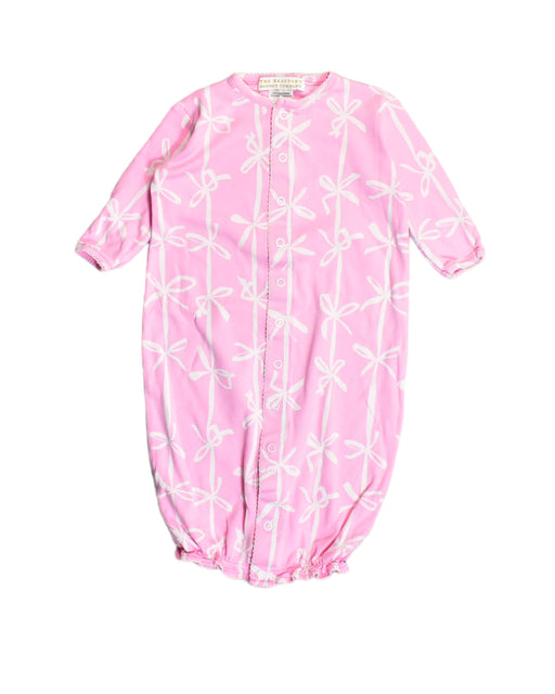A Pink Nightgowns from The Beaufort Bonnet Company in size 0-3M for girl. (Front View)