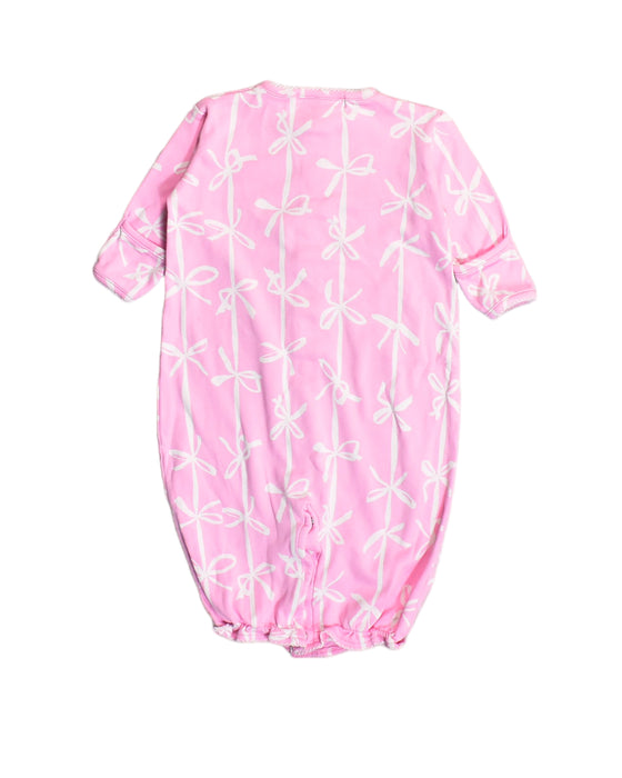 A Pink Nightgowns from The Beaufort Bonnet Company in size 0-3M for girl. (Back View)