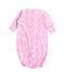 A Pink Nightgowns from The Beaufort Bonnet Company in size 0-3M for girl. (Back View)