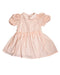 A Pink Short Sleeve Dresses from Coccodrillo in size 3T for girl. (Front View)