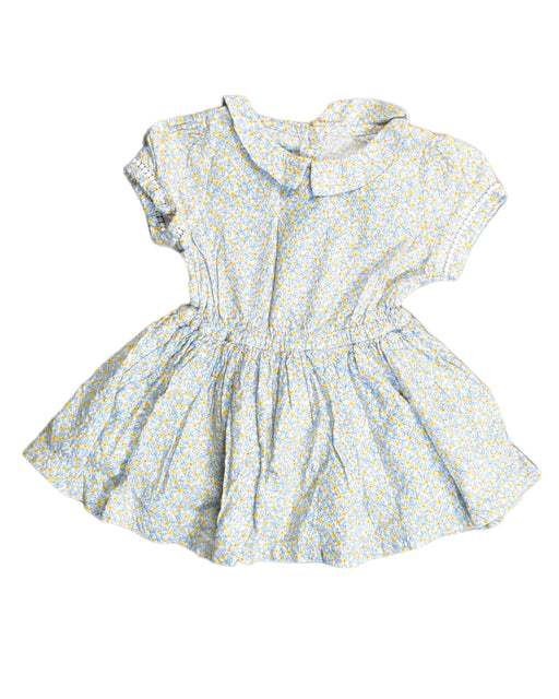 A Blue Short Sleeve Dresses from Gingersnaps in size 6-12M for girl. (Front View)