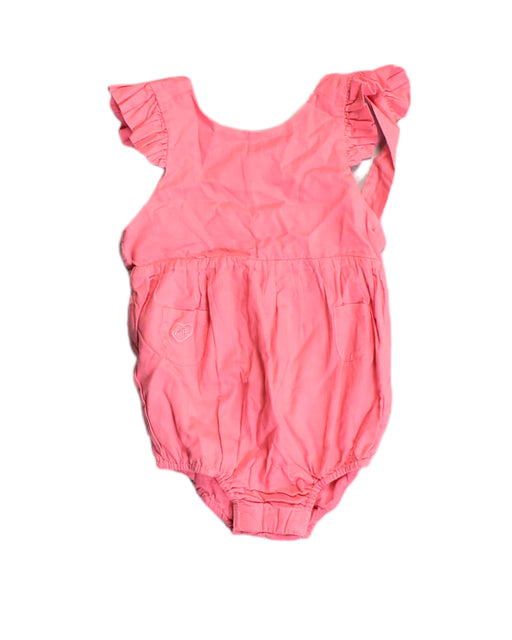 A Pink Bodysuits from Chateau de Sable in size 0-3M for girl. (Front View)