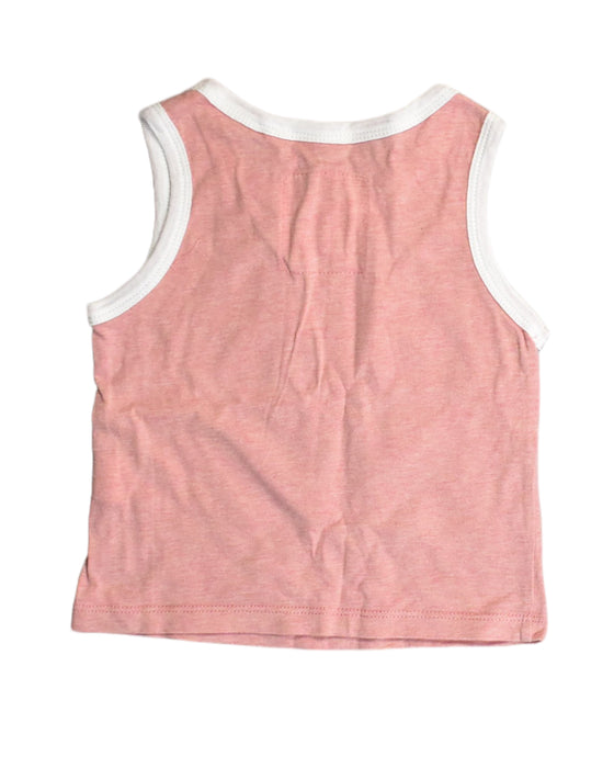 A Pink Sleeveless Tops from Gingersnaps in size 3-6M for boy. (Back View)