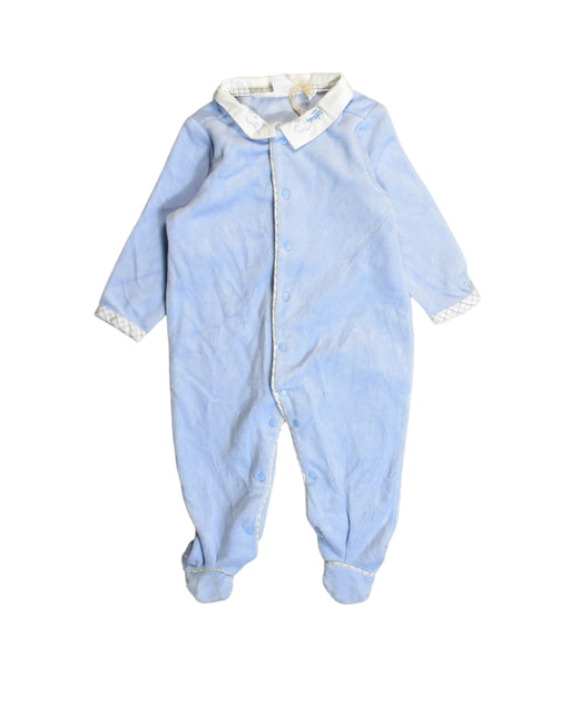 A Blue Onesies from Chateau de Sable in size 3-6M for boy. (Front View)