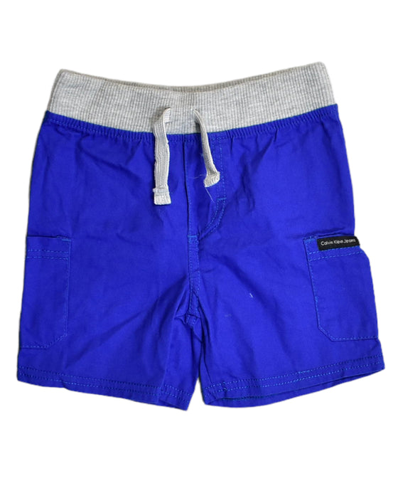A Blue Shorts Sets from Calvin Klein in size 6-12M for boy. (Back View)