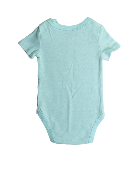 A Teal Bodysuits from Nautica in size 0-3M for boy. (Back View)