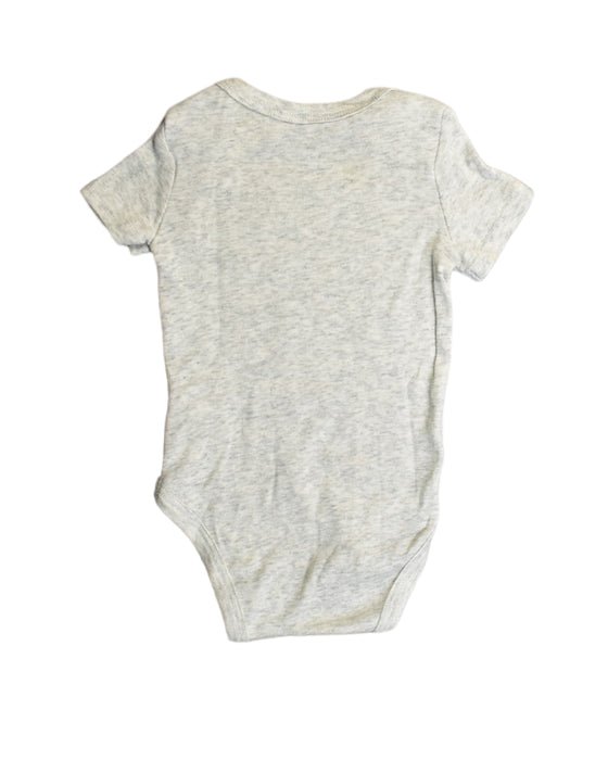 A Grey Bodysuits from Nautica in size 0-3M for boy. (Back View)