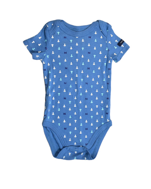 A Blue Bodysuits from Nautica in size 0-3M for boy. (Front View)