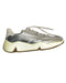 A Silver Sneakers from ECCO in size 12Y for boy. (Front View)