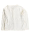 A White Cardigans from Petit Bateau in size 4T for girl. (Back View)