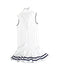 A White Sleeveless Dresses from Tommy Hilfiger in size 10Y for girl. (Back View)