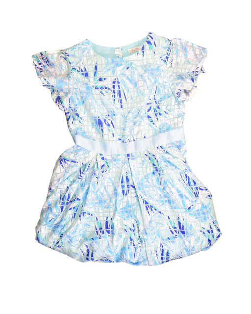 A Blue Short Sleeve Dresses from bloomB in size S for girl. (Front View)