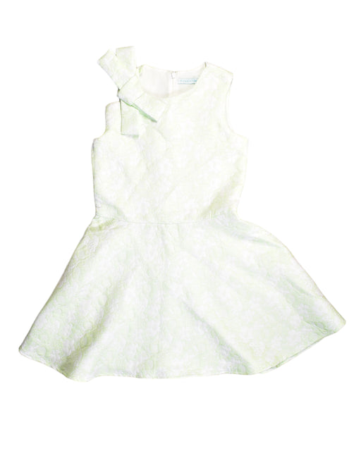 A White Sleeveless Dresses from Gingersnaps in size 12Y for girl. (Front View)