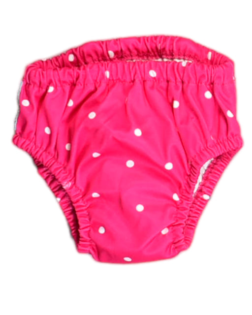 A Pink Swim Diapers from Charlie Banana in size M for girl. (Front View)