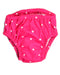 A Pink Swim Diapers from Charlie Banana in size M for girl. (Front View)