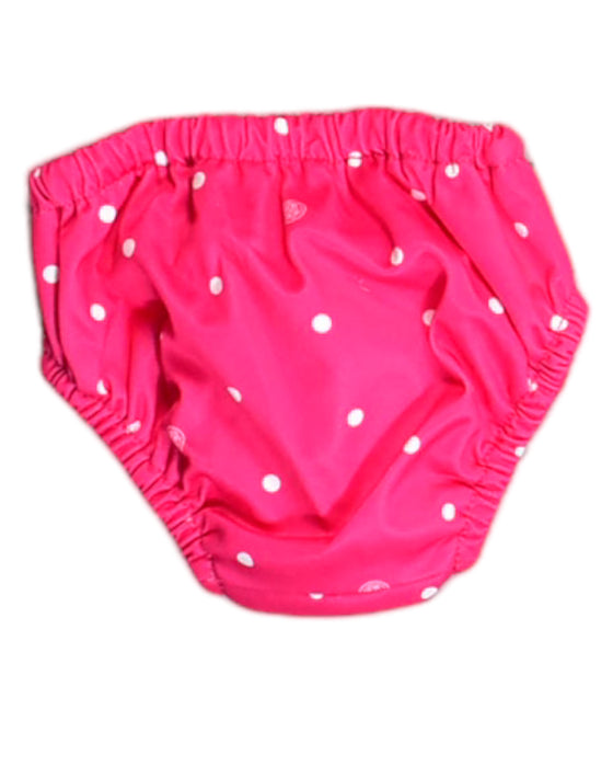 A Pink Swim Diapers from Charlie Banana in size M for girl. (Back View)
