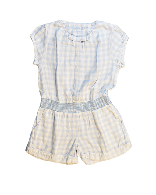 A Blue Rompers from Chateau de Sable in size 4T for girl. (Front View)