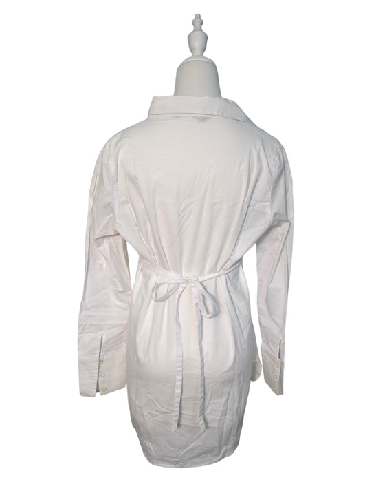 A White Long Sleeve Tops from Blooming Marvellous in size M for maternity. (Back View)