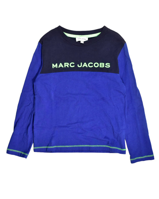 A Blue Long Sleeve Tops from Little Marc Jacobs in size 8Y for boy. (Front View)