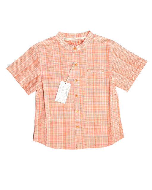 A Orange Shirts from Chateau de Sable in size 6T for boy. (Front View)