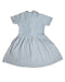 A Blue Short Sleeve Dresses from Chateau de Sable in size 6T for girl. (Back View)