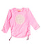 A Pink Rash Guards from Sunuva in size 4T for girl. (Front View)